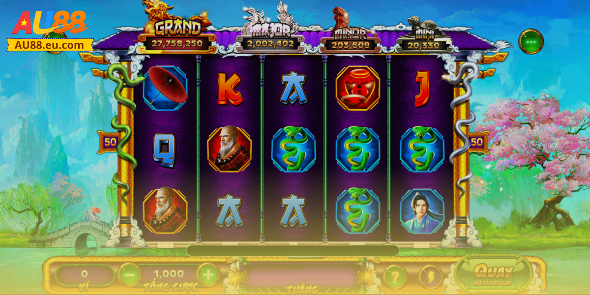 Nổ Hũ Thanh Xà Bạch Xà: Slot Game Huyền Thoại Hấp Dẫn 2 Những tính năng đặc biệt của Nổ Hũ Thanh Xà Bạch Xà